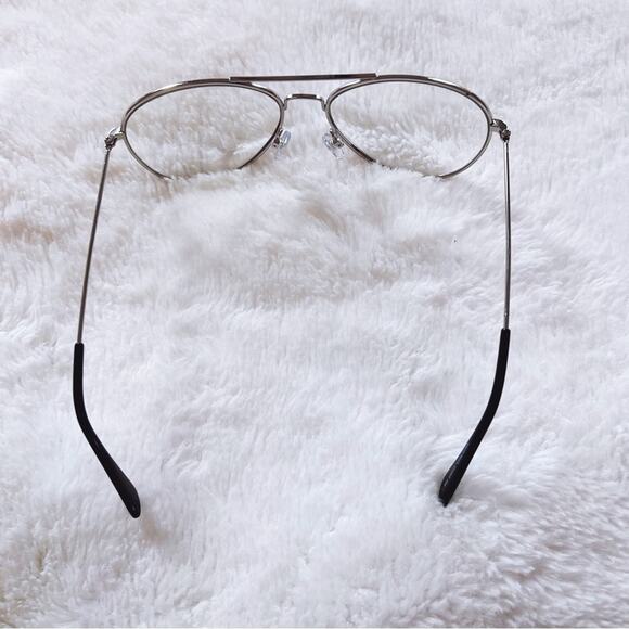 Noelle Silver Blue Light Glasses - Picture 6 of 7